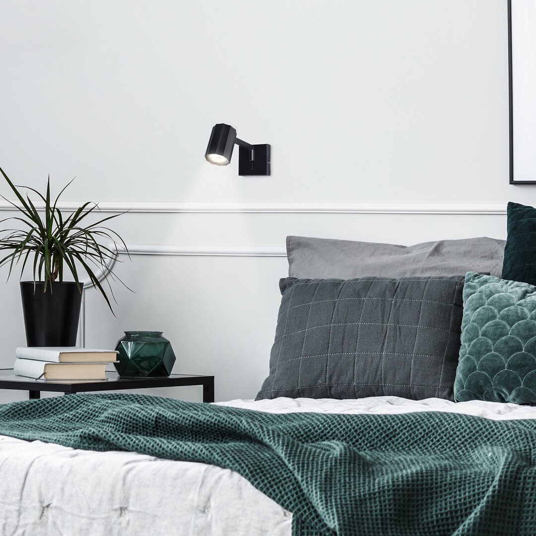 Rabalux Karter kinkiet 1x5 W czarny 73027 - Wysyłka w 24h