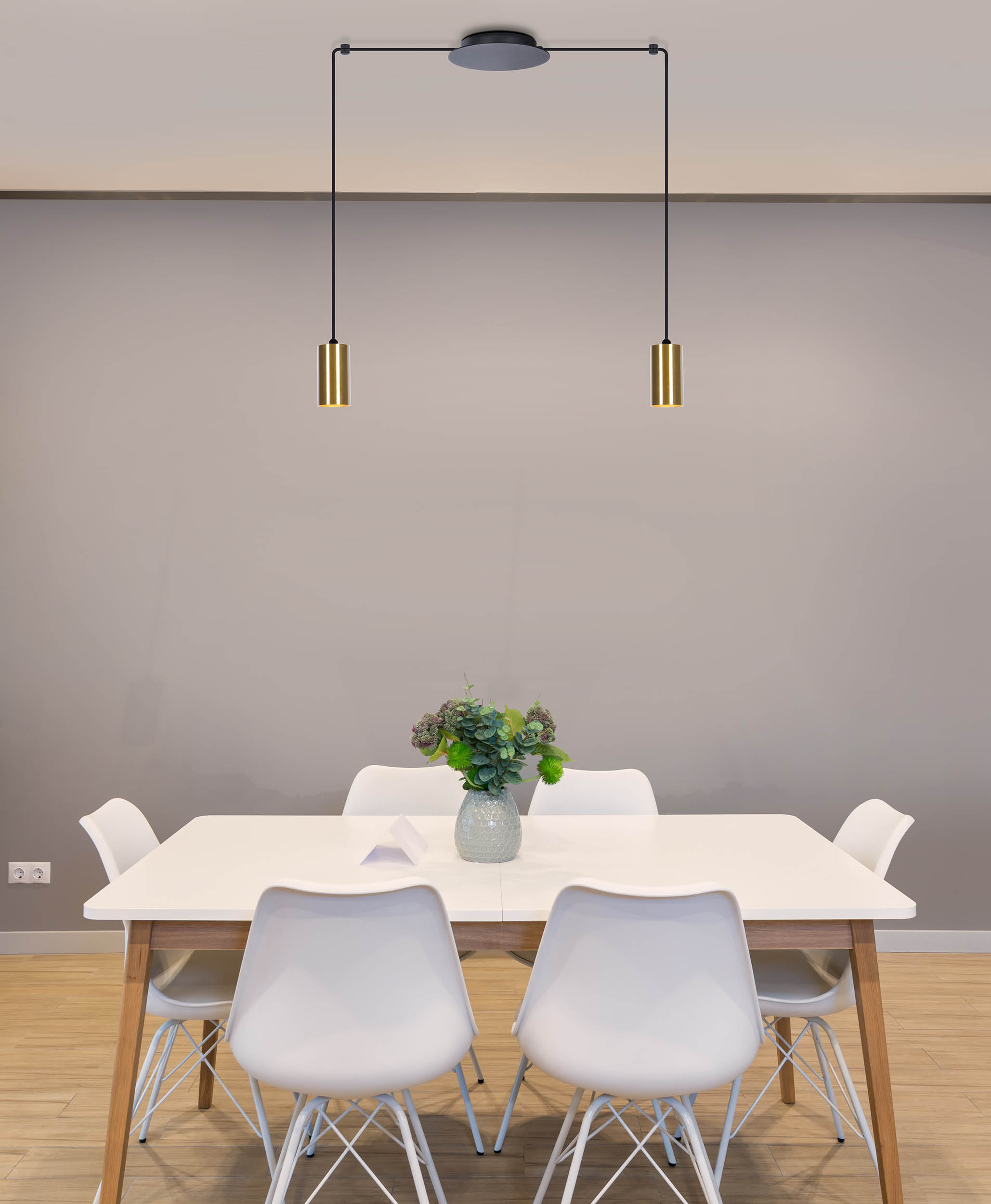 Kaja Vigo lampa wisząca 2x50 W czarna-patyna K-4891 - Wysyłka w 24h