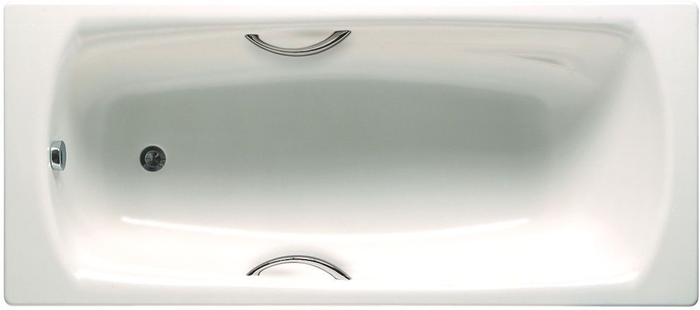 Roca Swing wanna prostokątna 180x80 cm z uchwytami biała A220070001