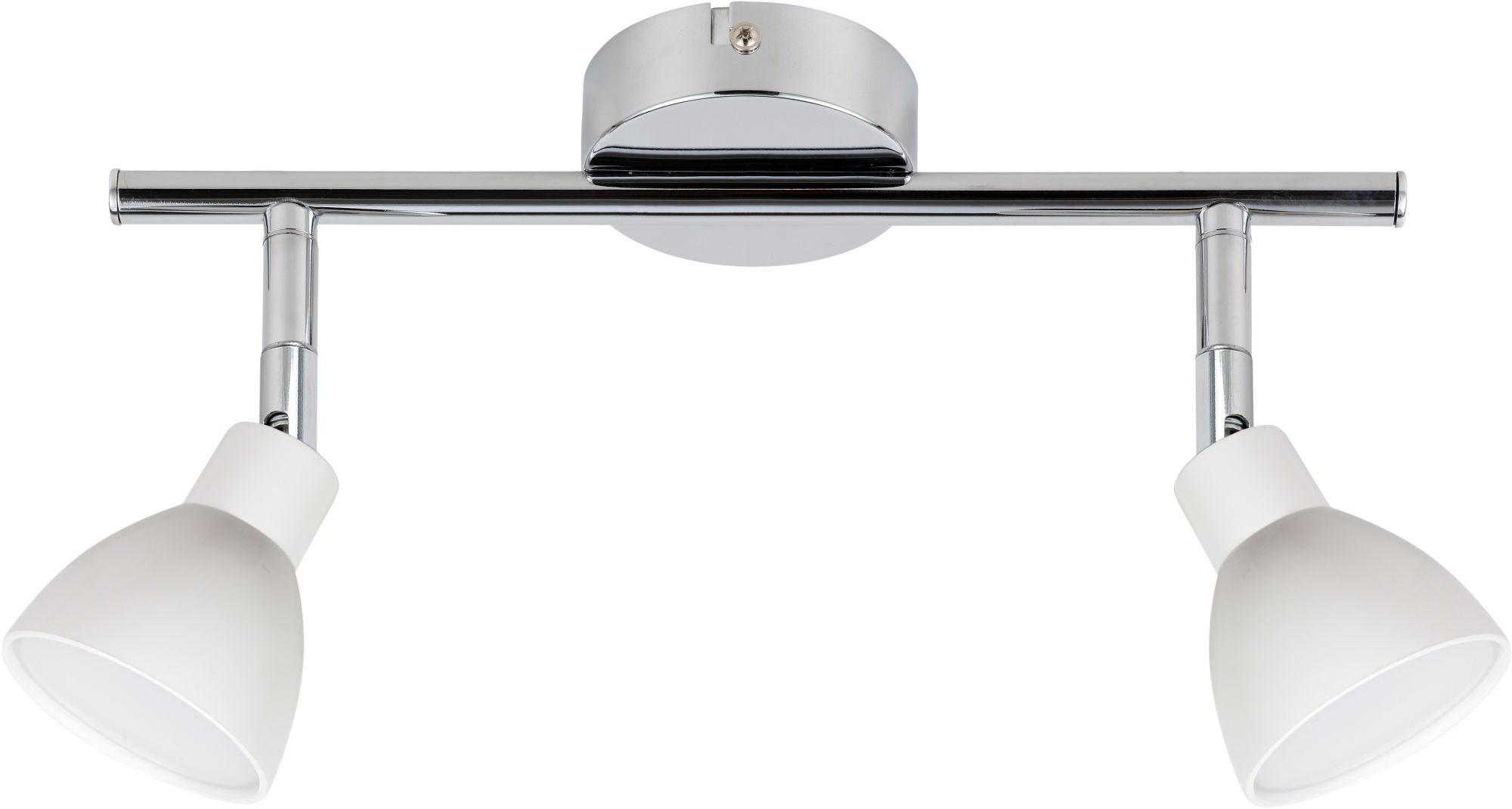 Candellux Roy lampa podsufitowa 2x5W LED chrom/biały 92-67555