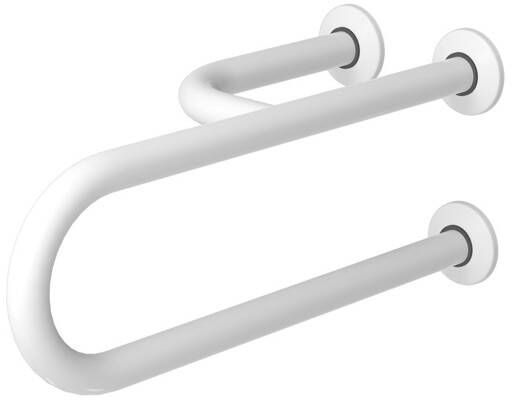 Faneco poręcz ścienna 60 cm umywalkowa lewa biała S32UUL6SWB