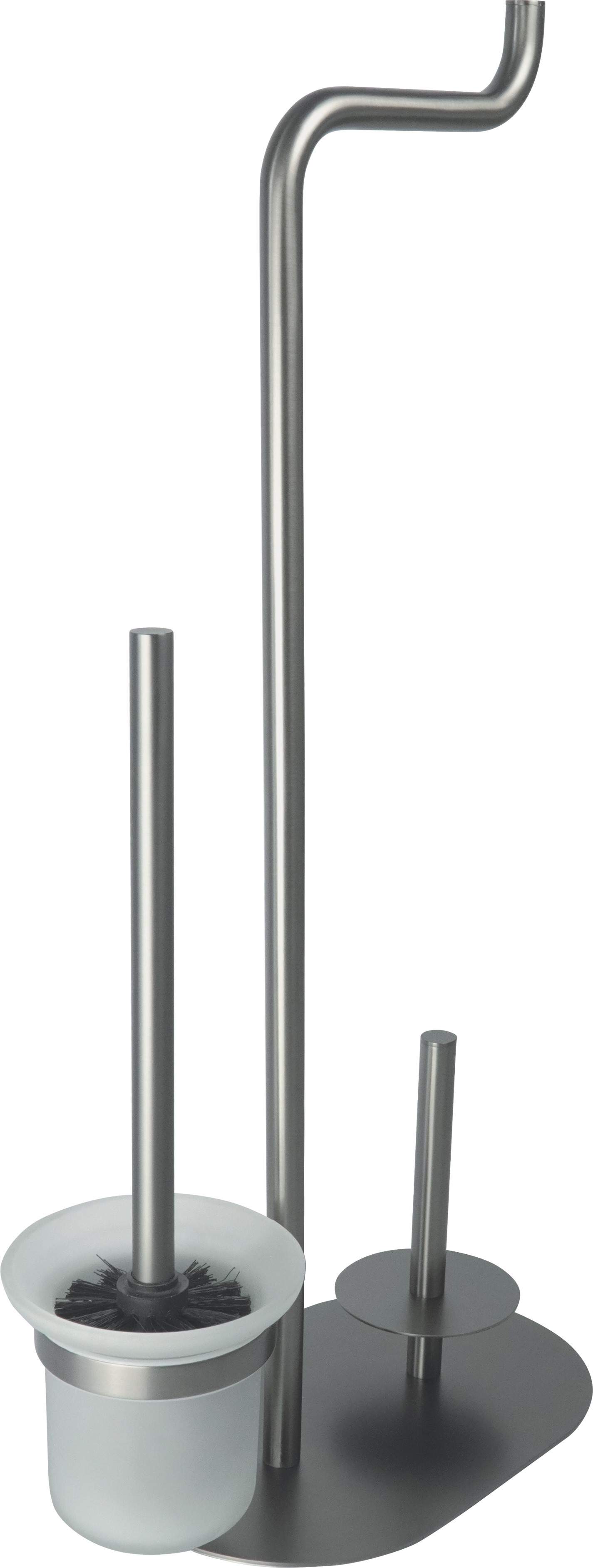 Deante Silia stojak ze szczotką do WC titanium ADID732 - Wysyłka w 24h