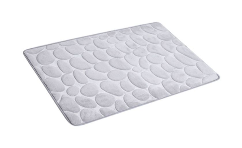 Awd Interior dywanik łazienkowy 80x50 cm szary AWD02161141