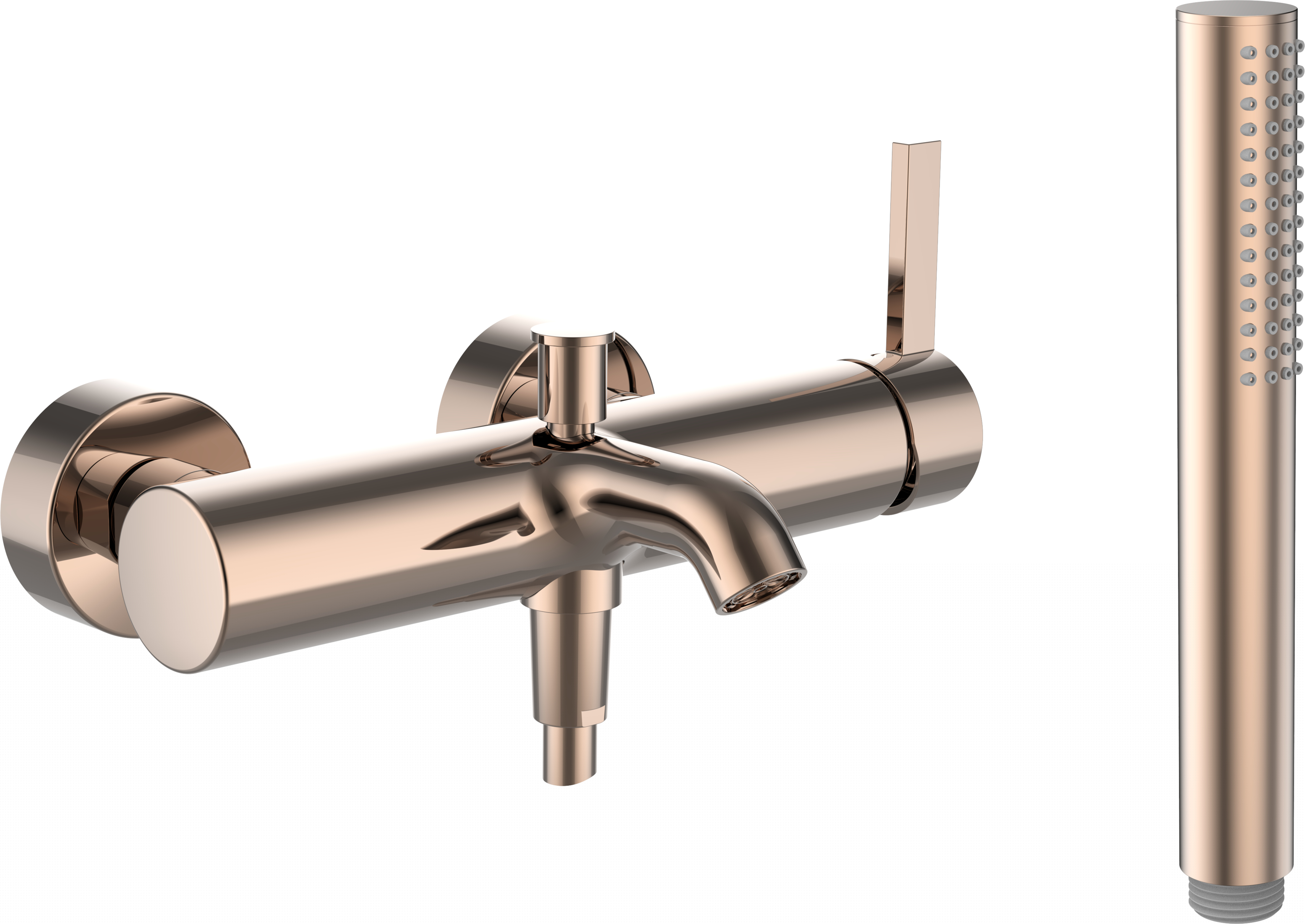 Laufen Kartell bateria wannowo-prysznicowa ścienna H3213370821411