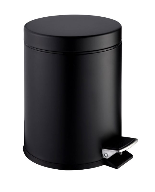 Stella Standard kosz na śmieci 5 l czarny mat 20.005-MB - Wysyłka w 24h