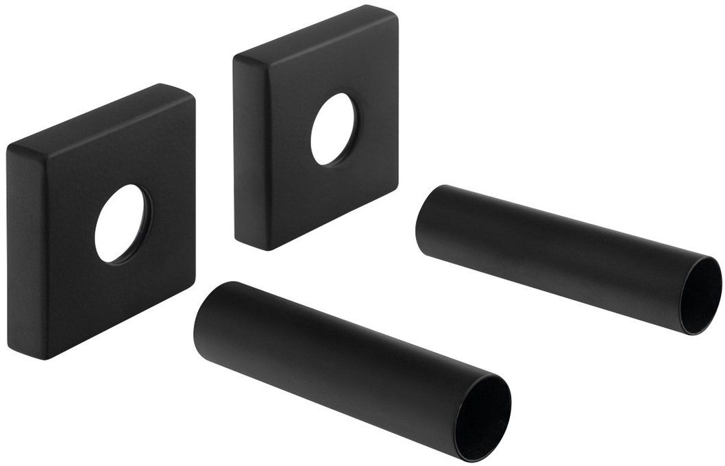 Sapho zestaw maskujący do grzejnika czarny mat CP815B