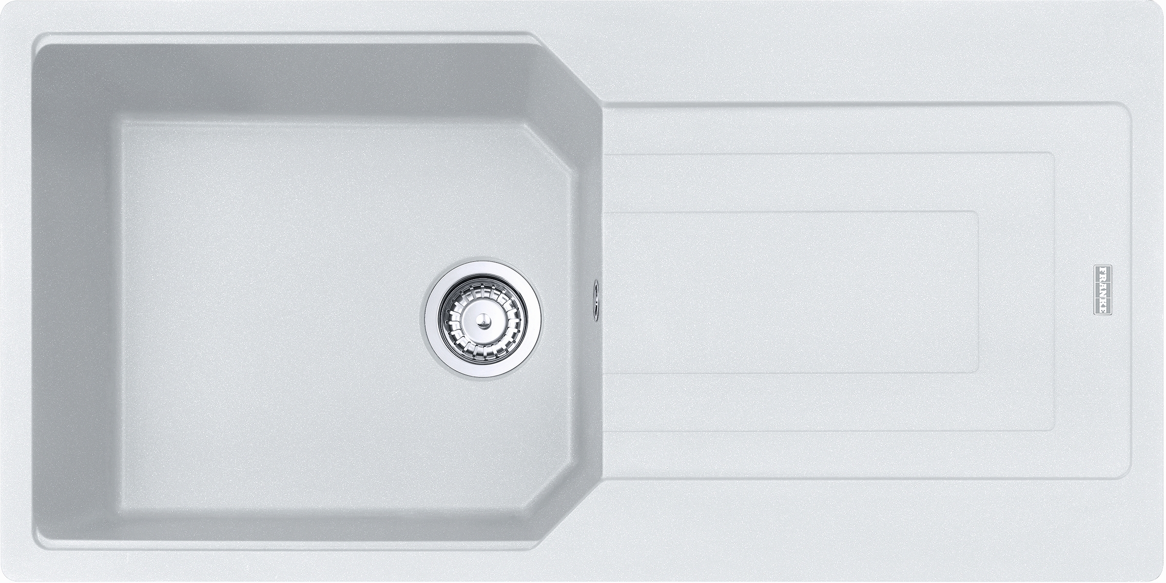 Franke Urban UBG 611-100 XL GSC zlewozmywak 100x50 cm Fragranite biały polarny 114.0687.292