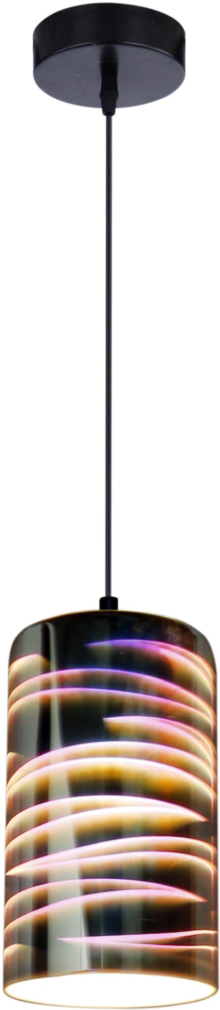 Candellux Galactic lampa wisząca 1x60W mix kolorów 31-56115