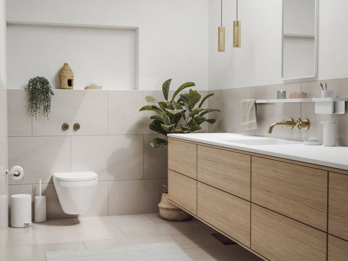 Zone Denmark Rim kosz na śmieci 3 l biały 14496