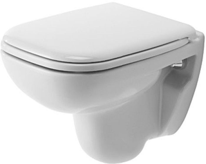 Duravit D-Code Compact miska WC wisząca biała 22110900002
