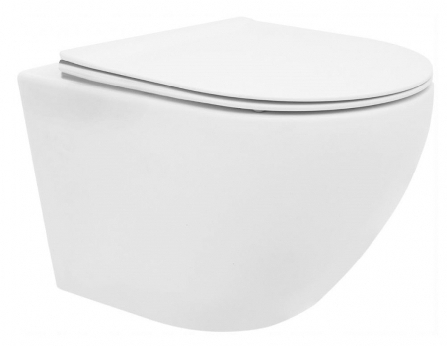 Rea Carlo Mini miska WC z deską wolnoopadającą REA-C2760 - Wysyłka w 24h