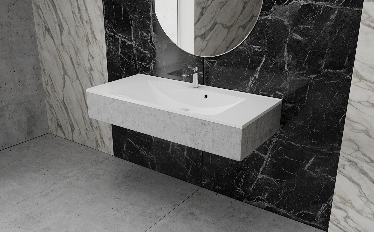 Vayer Ara umywalka 110,6x50 cm wpuszczana biała 110.050.011.3-1.0.1.X.X