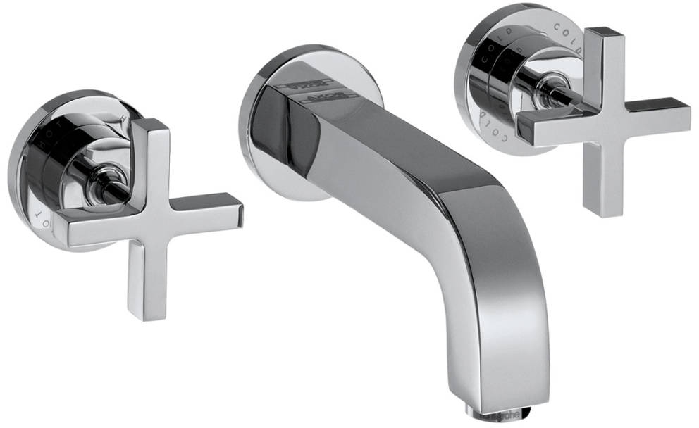 Axor Citterio bateria umywalkowa 3-otworowa podtynkowa EcoSmart chrom 39313000