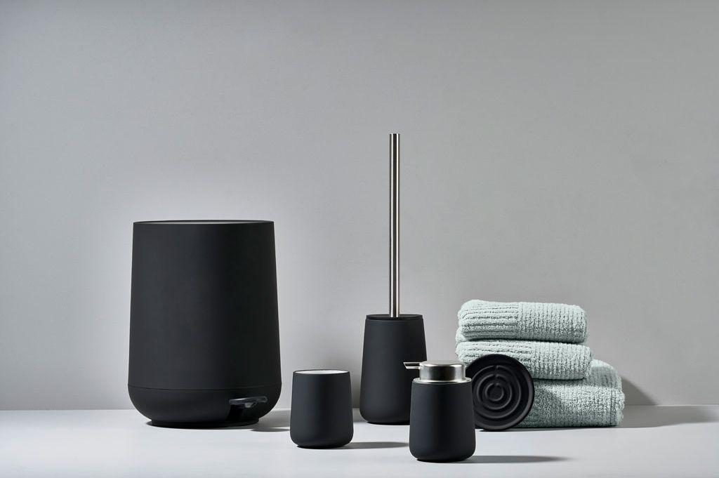 Zone Denmark Nova szczotka toaletowa stojąca czarna 330100