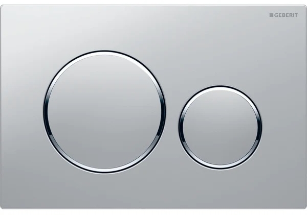 Geberit Sigma przycisk spłukujący do WC chrom błyszczący-chrom mat 115.882.JQ.1 - Wysyłka w 24h