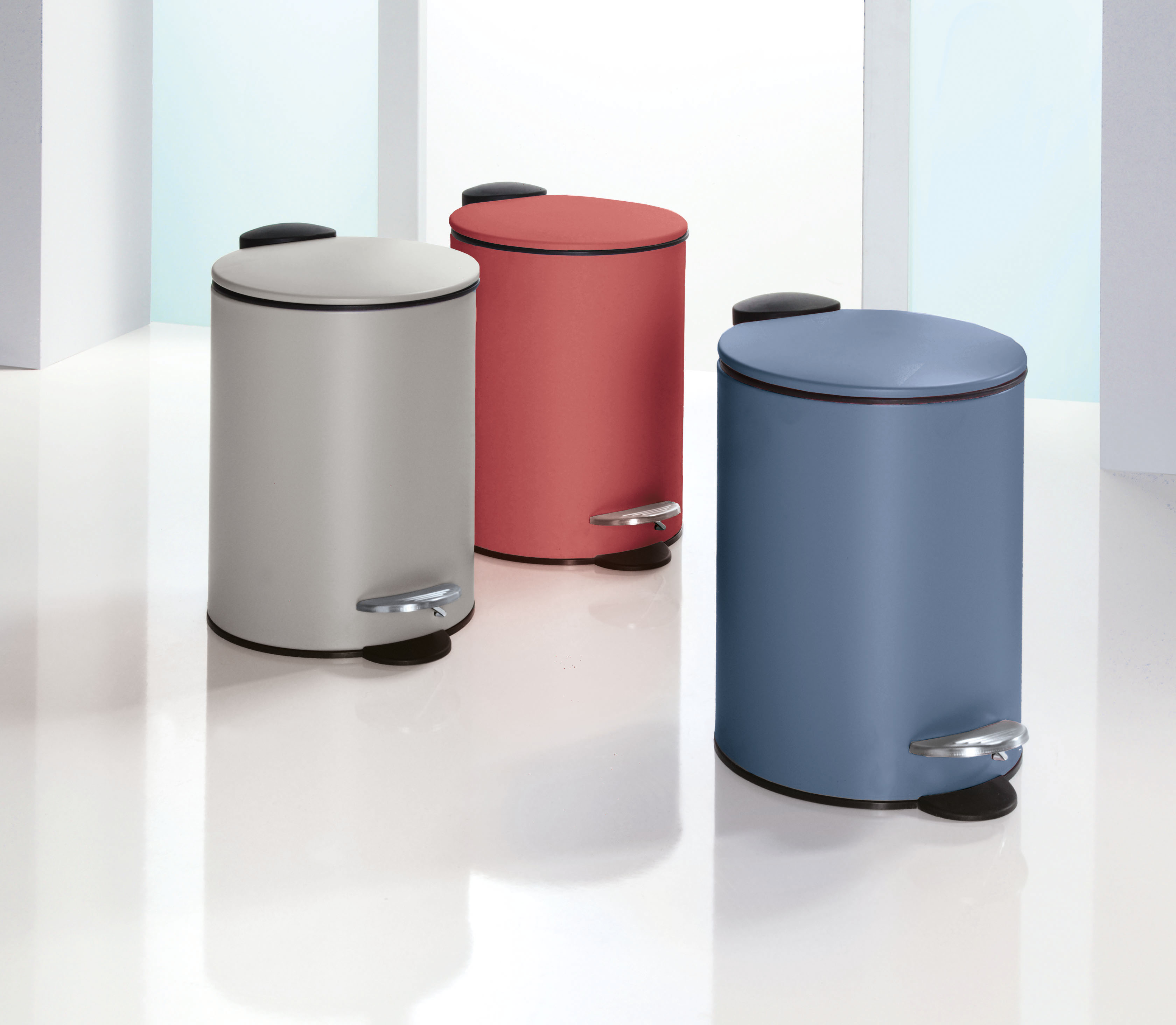 Kleine Wolke Silence kosz na śmieci 3 l niebieski 8419783858 - Wysyłka w 24h