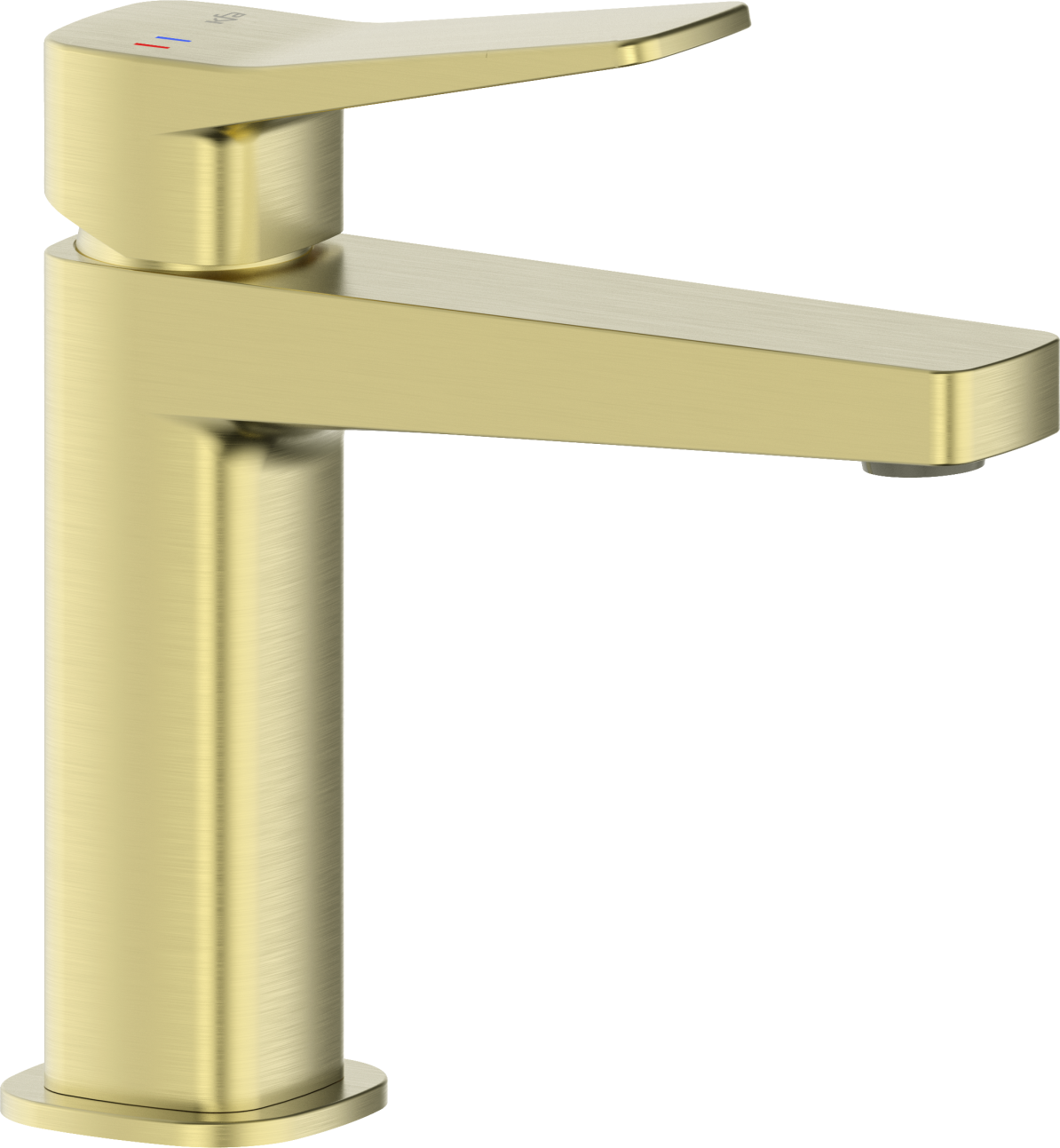KFA Armatura Malaga bateria umywalkowa stojąca złoto szczotkowane 4522-815-31