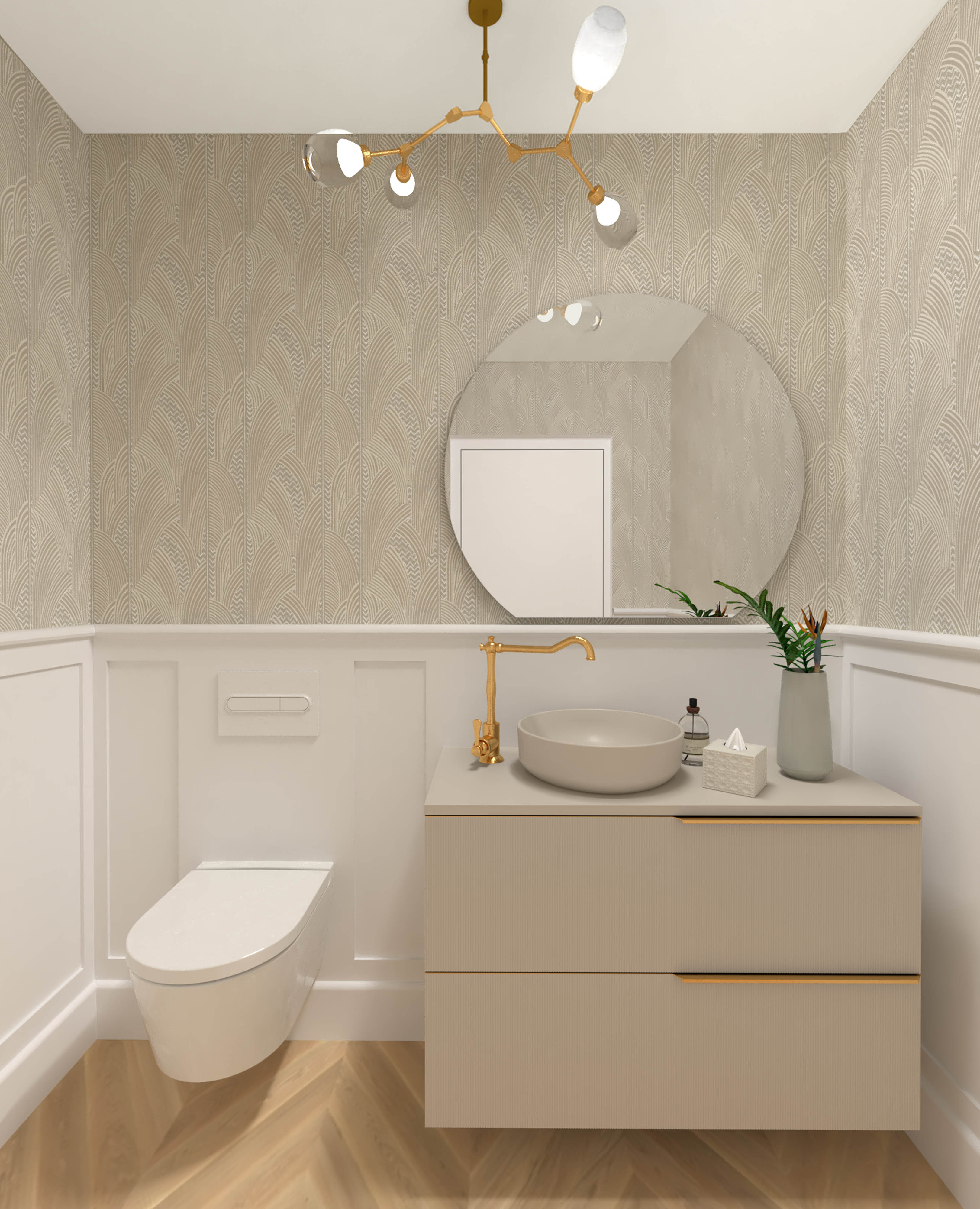 Elita Look szafka 80x44,9x63,5 cm podumywalkowa wisząca fume matt RE010801027020 - Wysyłka w 24h