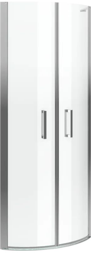 Excellent Mazo drzwi prysznicowe do kabiny półokrągłej chrom/szkło przezroczyste KAEX.3001.2D.0400.LP