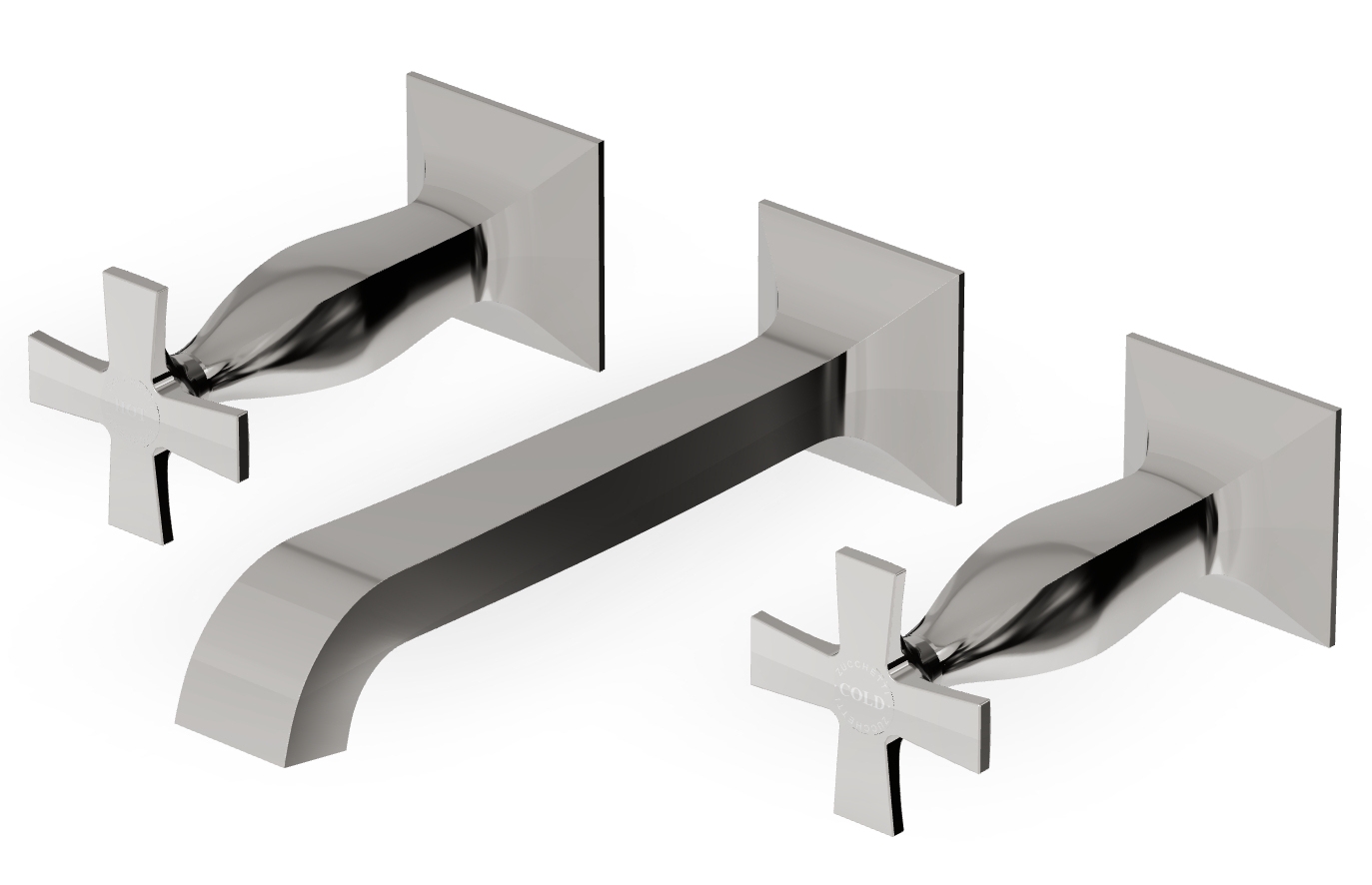 Zucchetti Bellagio bateria umywalkowa podtynkowa nikiel ZB1699.C8