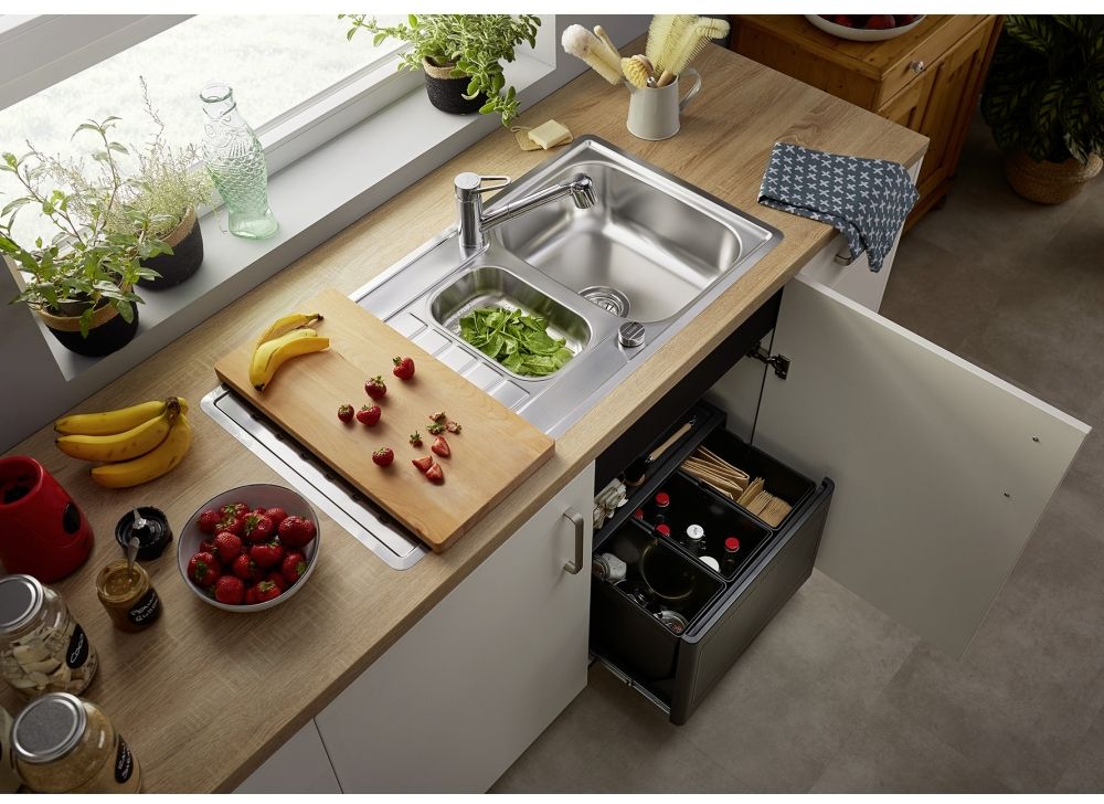 Blanco Lantos II 6 S-IF zlewozmywak stalowy 100x50 cm stal szczotkowana 526628