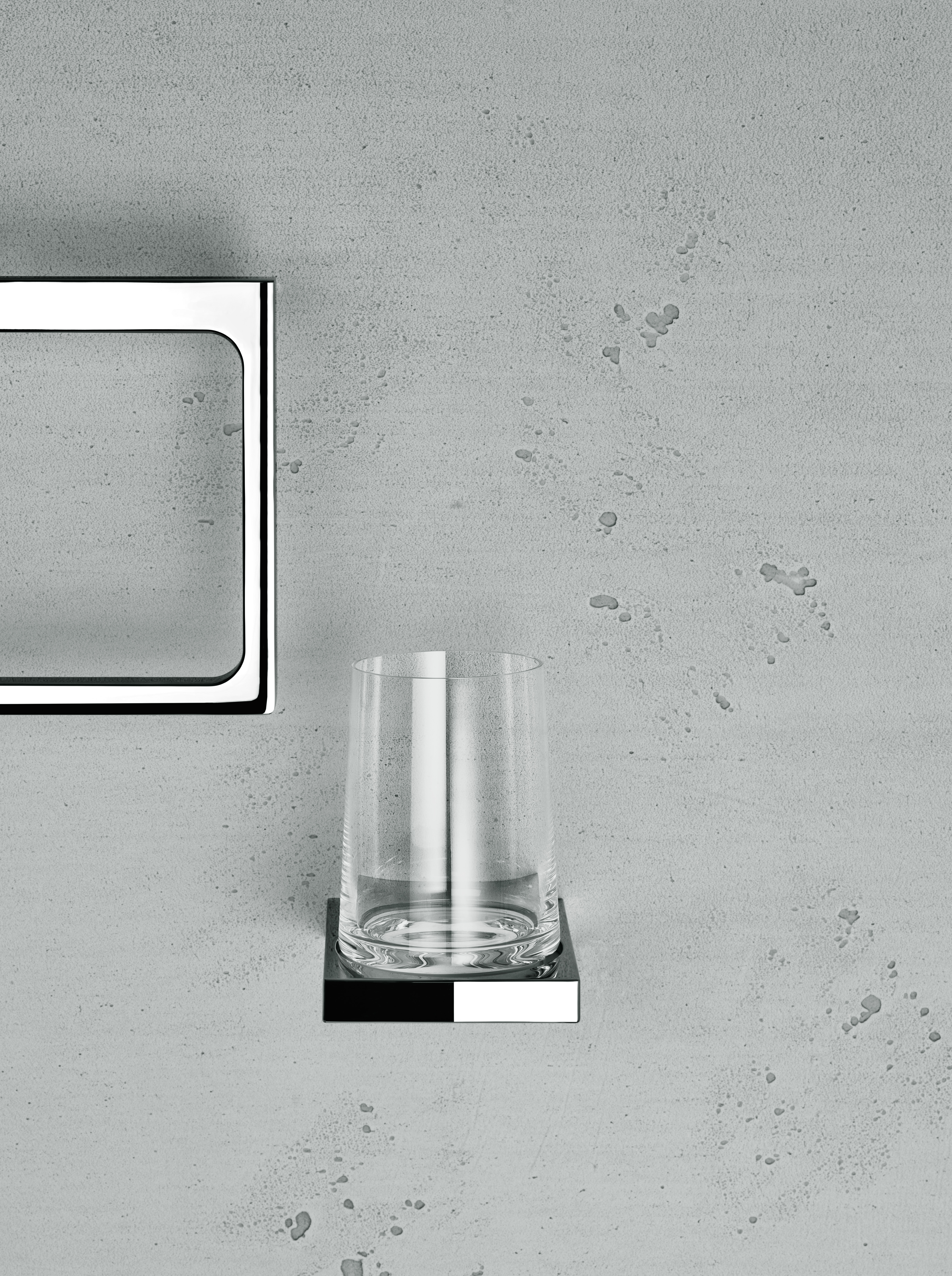 Keuco Edition 11 kubek do mycia zębów z uchwytem szkło/chrom 11150019000 - Wysyłka w 24h