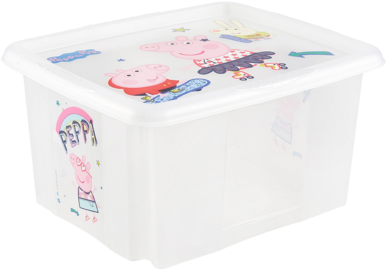 Keeeper Karolina pojemnik do przechowywania 24 l Peppa transparent 1223700119400 - Wysyłka w 24h