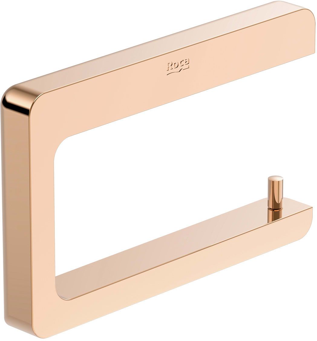 Roca Tempo uchwyt na papier toaletowy ścienny rose gold A817034RG0