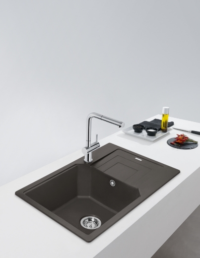 Franke Urban zlewozmywak granitowy 78x50 cm łupkowy szary 114.0716.364