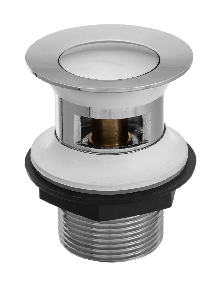 Invena korek do umywalki Click-Clack mosiężny chrom SC-B1-027