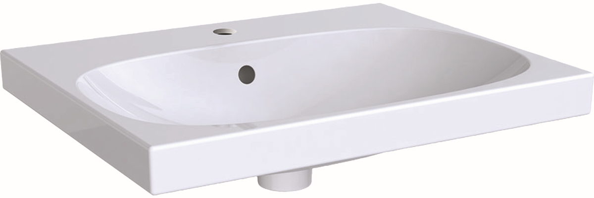 Geberit Acanto umywalka 60x48 cm prostokątna biała 500.620.01.2