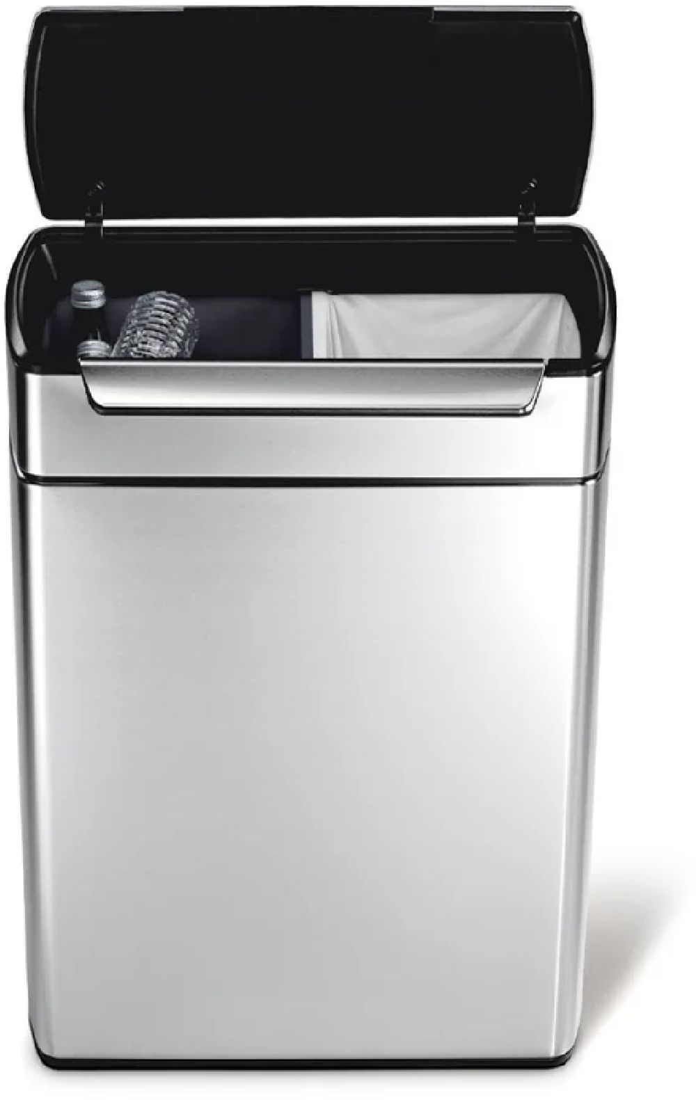 Simple Human kosz na śmieci 48 l stal CW2018