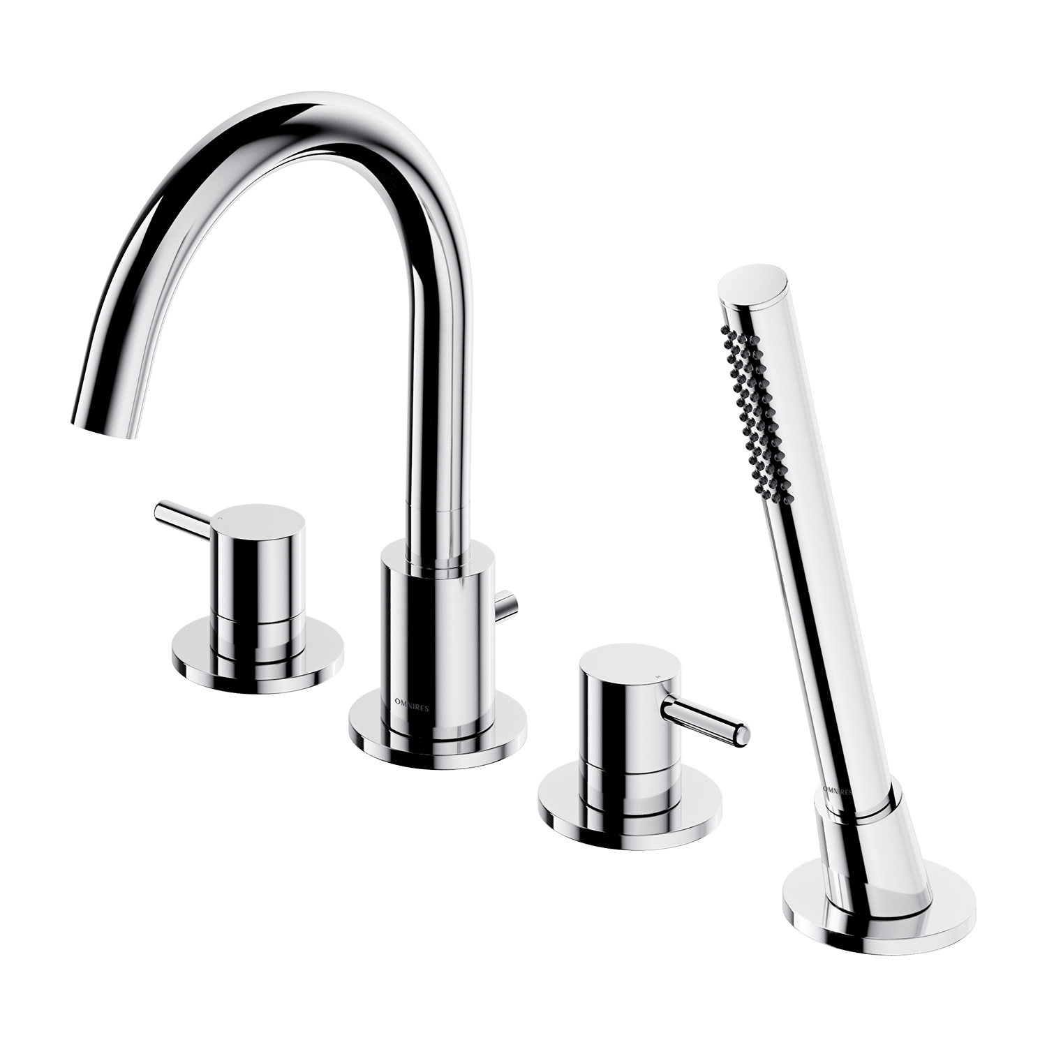 Omnires Y bateria wannowo-prysznicowa nawannowa chrom Y1232CR - Wysyłka w 24h