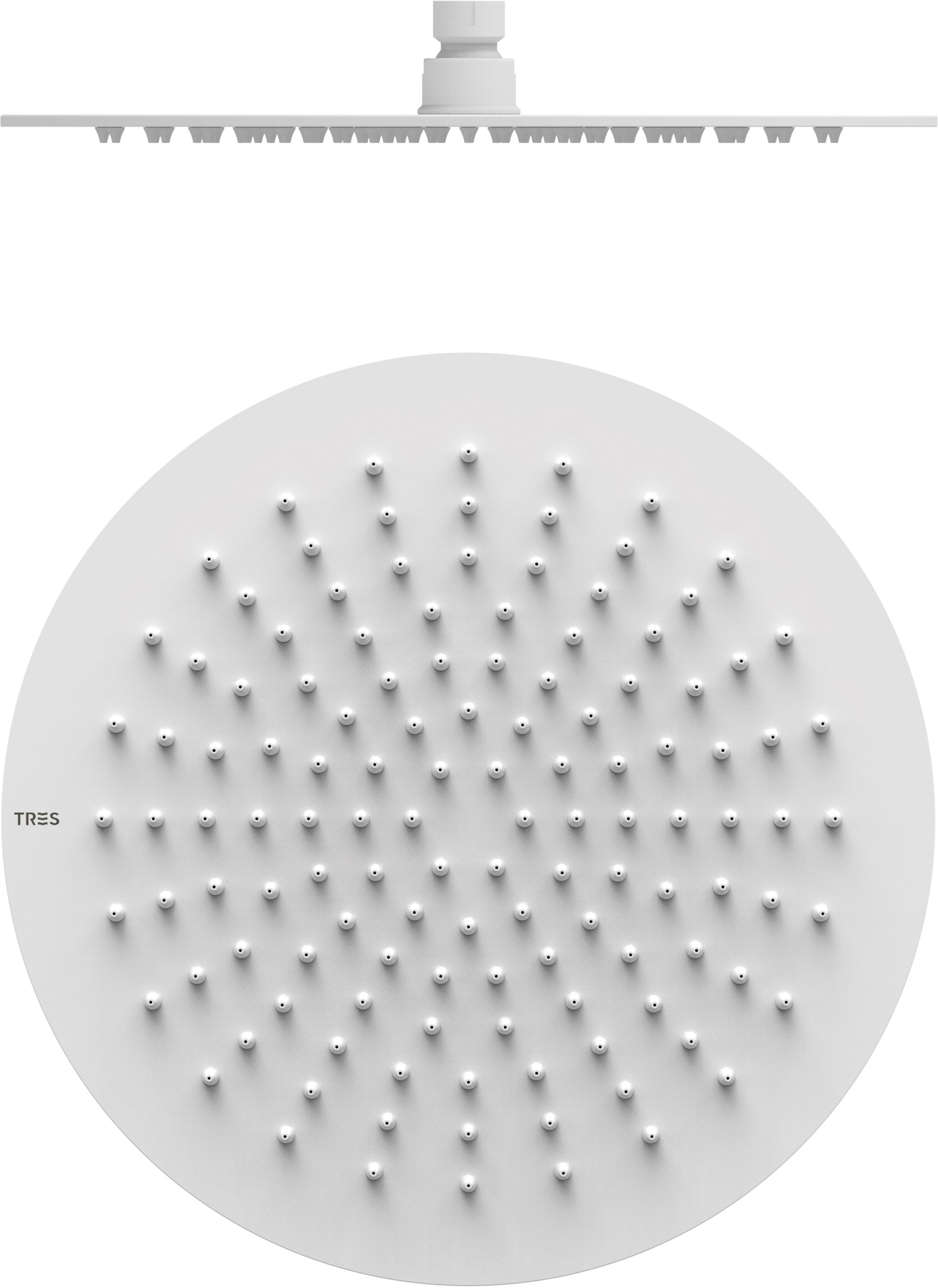 Tres deszczownica 30 cm okrągła biały mat 134315010BM