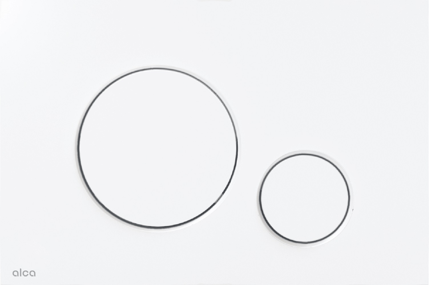 Alca Thin przycisk spłukujący do WC biały M676 - Wysyłka w 24h