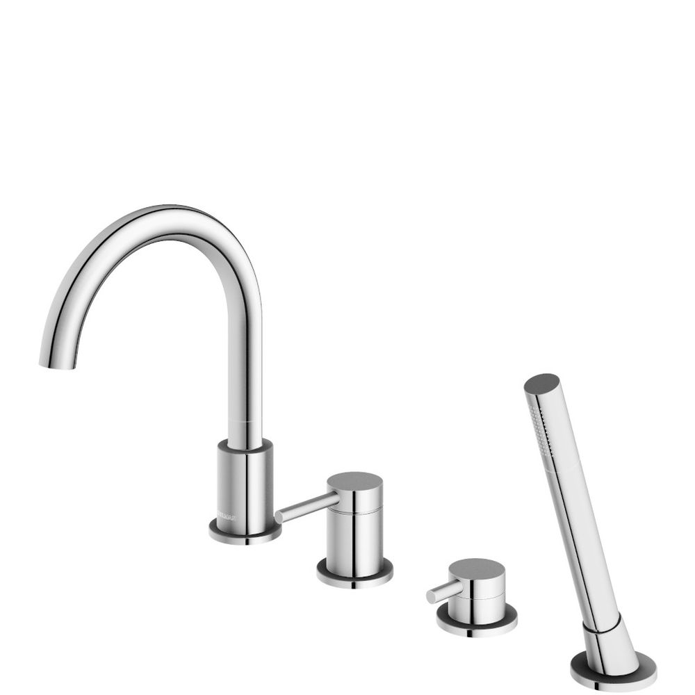 Kohlman Axel bateria wannowo-prysznicowa nawannowa chrom QB244A