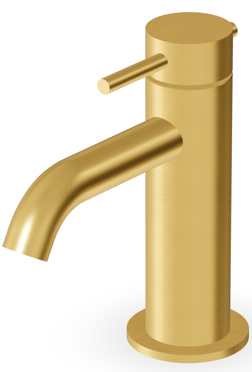 Zucchetti Helm bateria umywalkowa stojąca złota ZHE687.XP41