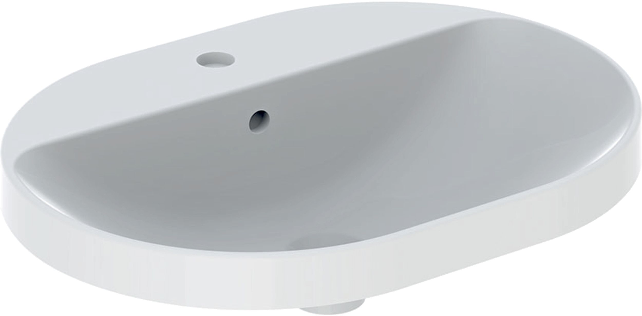 Geberit Variform umywalka 60x45 cm wpuszczana owalna biała 500.732.01.2