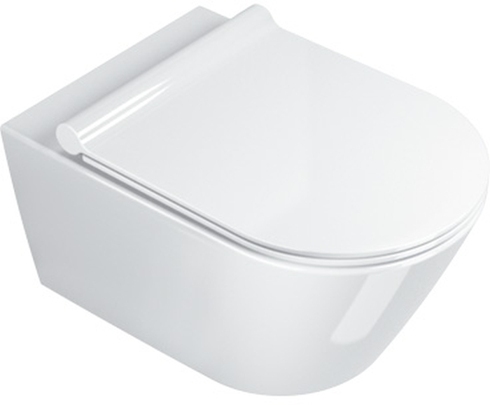 Catalano Zero miska WC wisząca bez kołnierza biały połysk 0111550001 - Wysyłka w 24h
