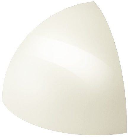 Paradyż Gamma kształtka 3x3 cm E biała