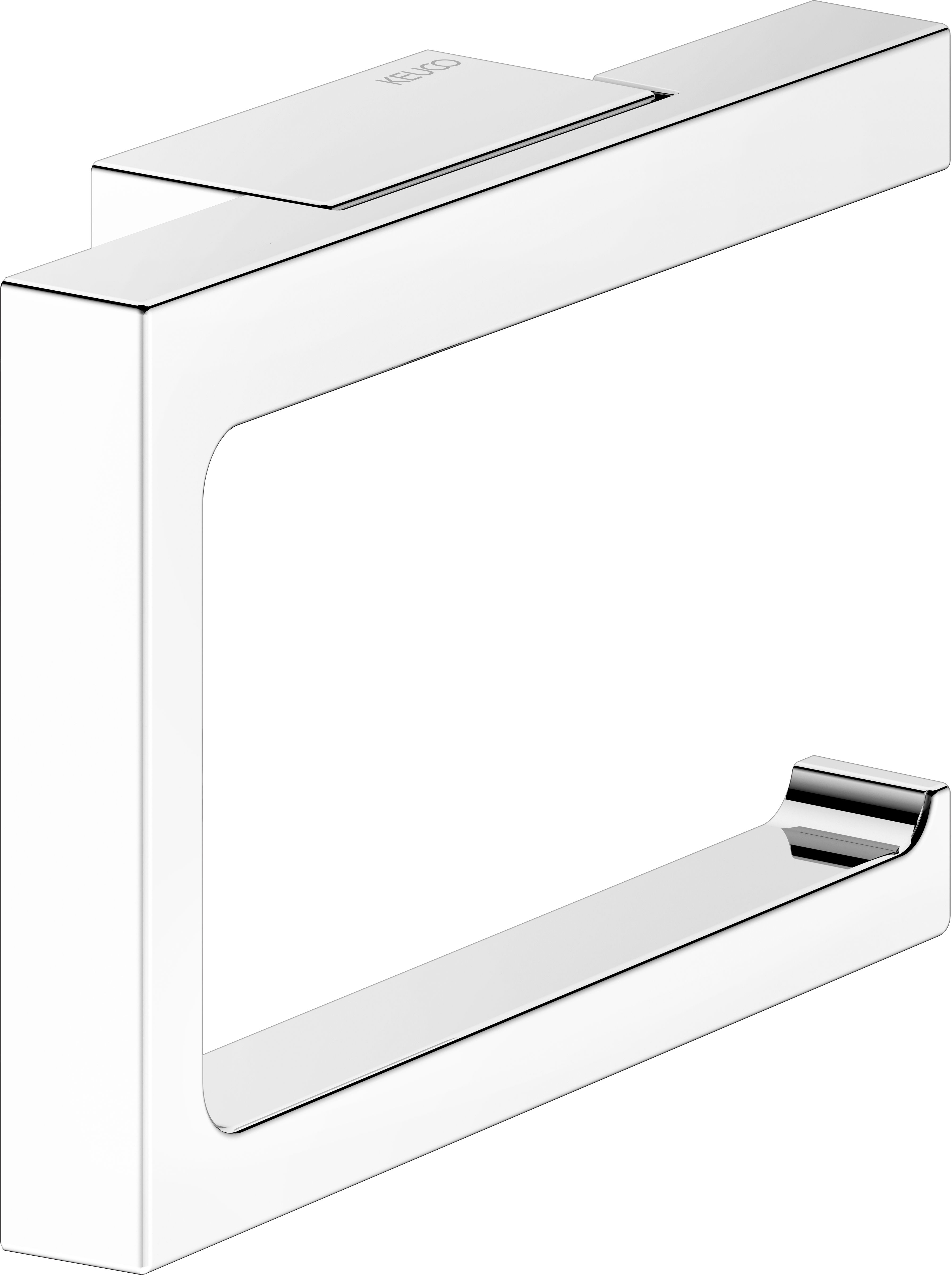 Keuco Edition 11 uchwyt na papier toaletowy nikiel szczotkowany 11162050000