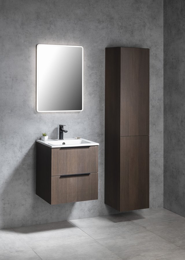 Sapho Espace szafka 172 cm boczna wisząca słupek sosna rustykalna ESC230-1616