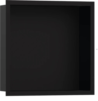 Hansgrohe XtraStoris Individual półka wnękowa 30x30x10 cm czarny mat 56098670