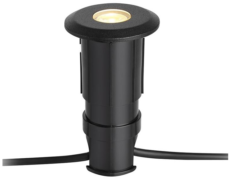 Markslöjd Garden 24 Spot lampa najazdowa zewnętrzna 1x0,8W czarna 107284