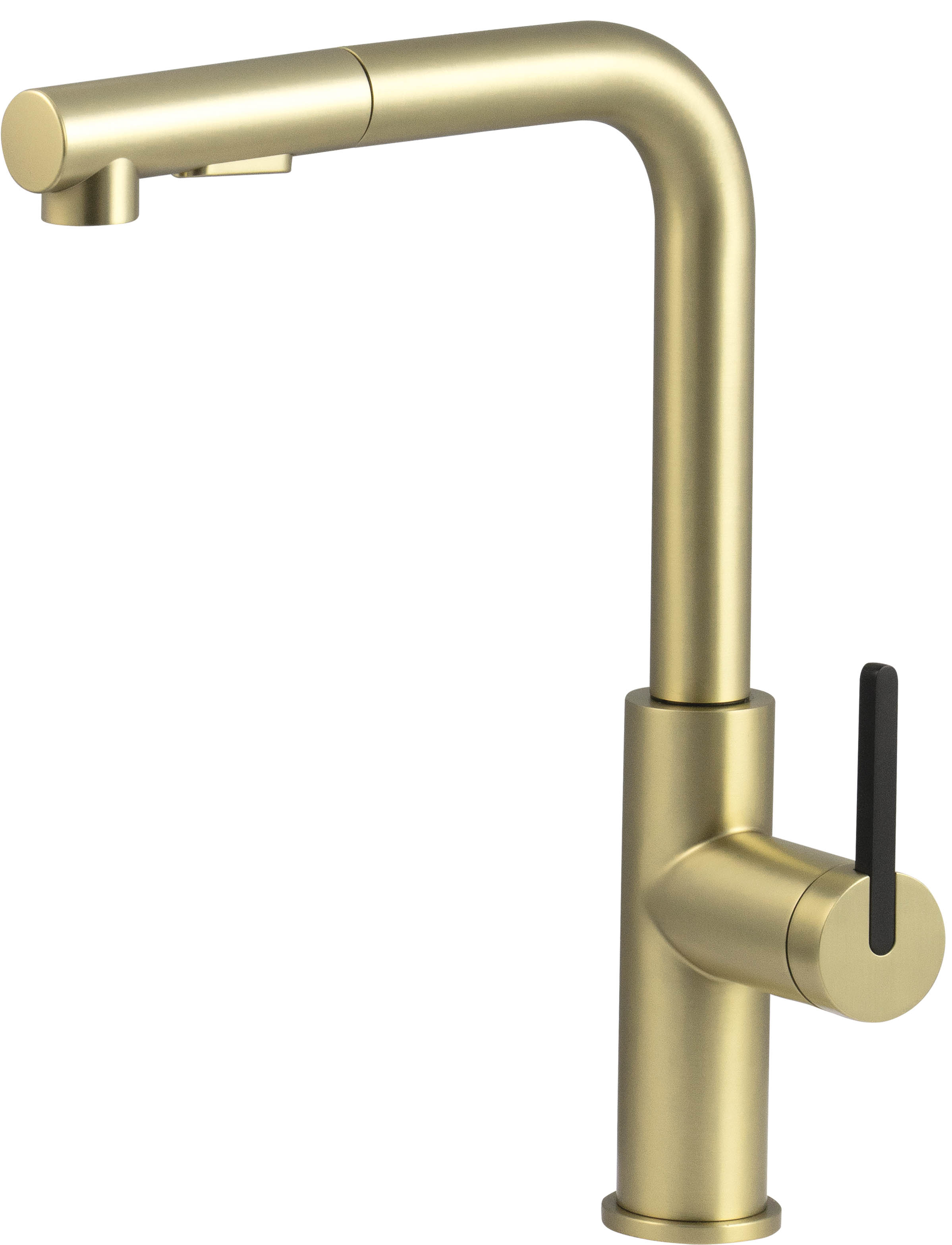 Deante Momi bateria kuchenna stojąca złoty mat BKM_R73M