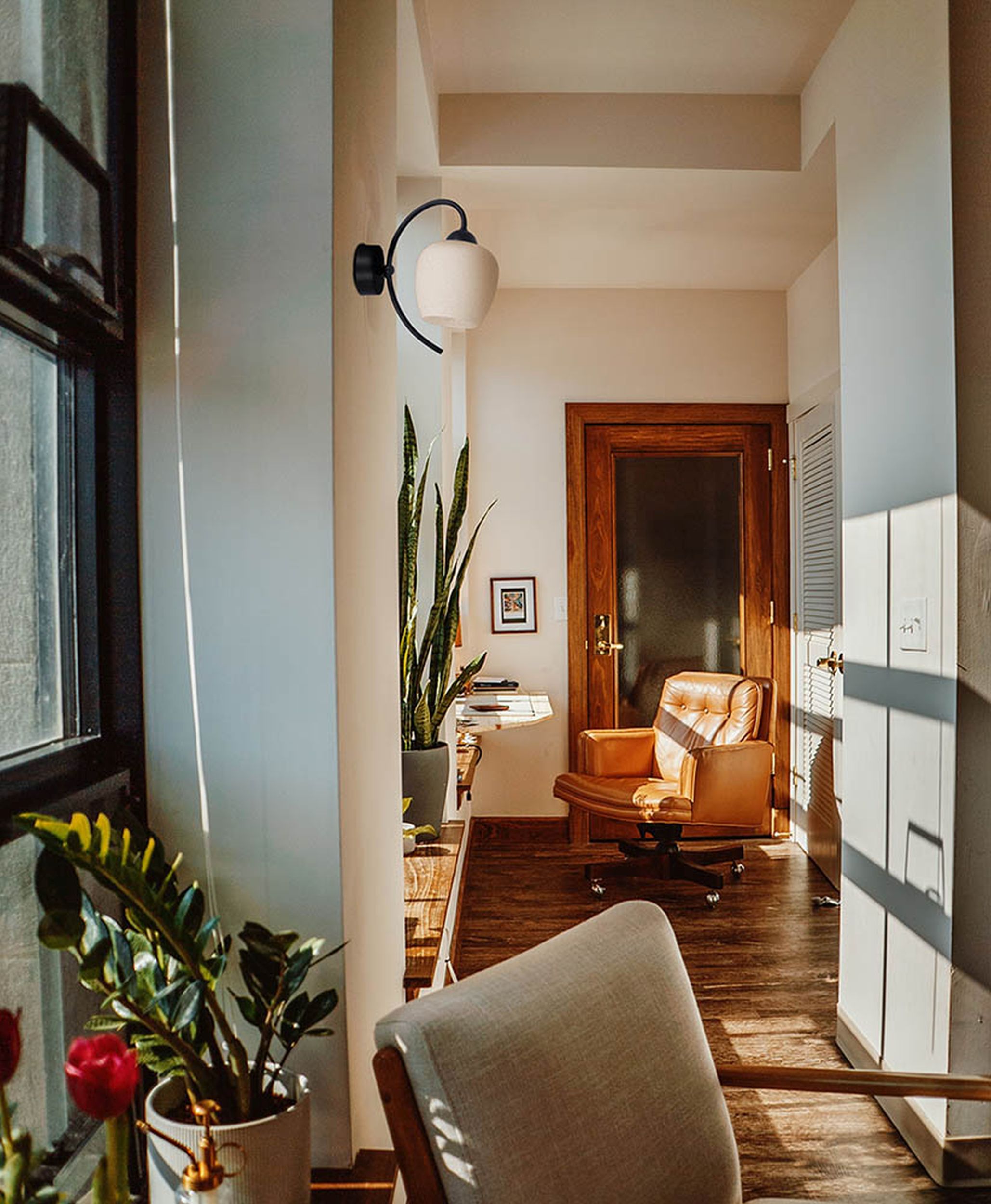 Kaja Bella kinkiet 1x60W czarny/biały K-5187