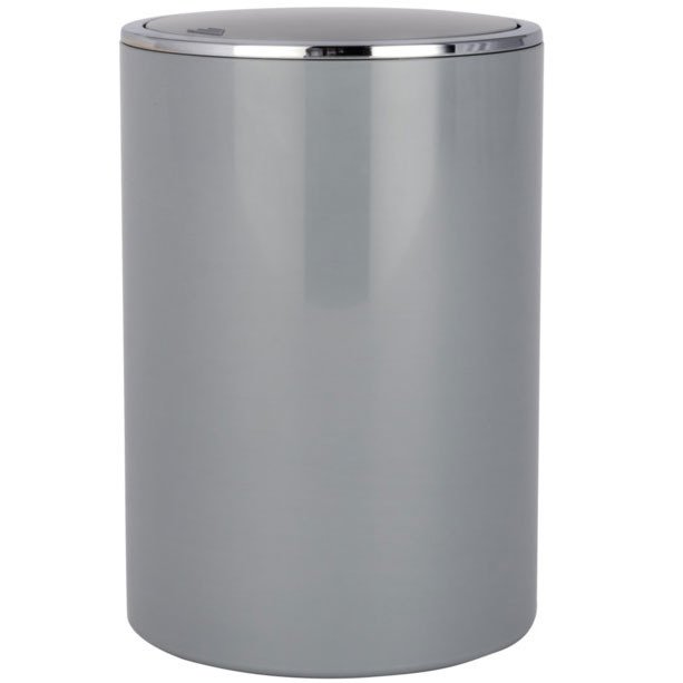 Wenko Inca kosz na śmieci 5 l szary 22562100