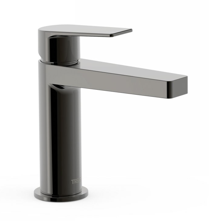 Tres Project bateria umywalkowa stojąca czarny metalizowany 211.103.01.KM