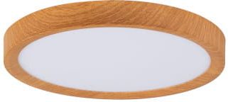 Abruzzo Maze plafon 1x18 W biały-drewno ABR-PLO-OCED-18W