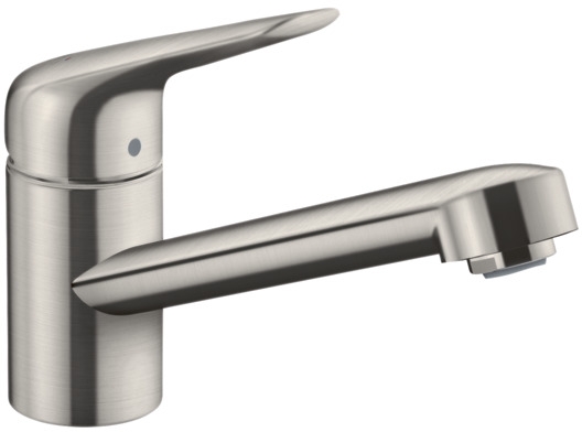 Hansgrohe Focus M42 bateria kuchenna stojąca stal 71808800